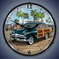 thumbnail image 2 of RE904207 Woodys Surfer Wagon clock - Made in USA, 2 of 3