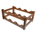 thumbnail image 5 of WHAMVOX 1Pack Bamboo Wine Storage Rack for Home Use Bar Area Minimalist Style 22.5Inch, 5 of 8