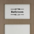 thumbnail image 1 of Xihbxyly Pegatinas de Pared 3D, Diseño Creativo de Espejo Diy, Acrílico Dorado Brillante, Bordes Elegantes y Suaves, Decoración para El Baño, Elegante Salón de Baile de Yoga, Tamaño 13 X 5 Cm, Fácil, 1 of 2