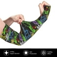 thumbnail image 3 of Daiia Game Joysticks UV Sun Protection Arm Sleeves - Cooling Compression Arm Sleeve - Sports & UV Arm Sleeves for Men & Women, 3 of 8
