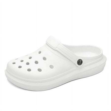 

XWQWJH Comfortable Women s Garden Clogs with Hollow Out Design for Casual and Beach Wear