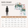 thumbnail image 6 of Junzan Turtle And Sea Life Print Womens Pajama Sets,Long Sleeve Button Down For Women Pjs 2 Piece, 6 of 9