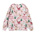 thumbnail image 7 of Lorytime Christmas Sweaters for Kids Boy Girl Santa Claus Shirt Crew Neck Long Sleeve Pullover Cute Tops 11 Years, 7 of 7