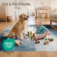 thumbnail image 4 of ODIKA 2'x3' Ultra-Soft Accent Mat, Livingroom Abstract Watercolor Splash Distressed Ombre Neutral None Washable, Bare feet friendly, Easy Care Indoor rug for Bedside, Footrest, 4 of 7