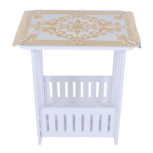 Mesa auxiliar, mesa auxiliar moderna y elegante, mesa de té, mesa de té redonda construida para profesionales