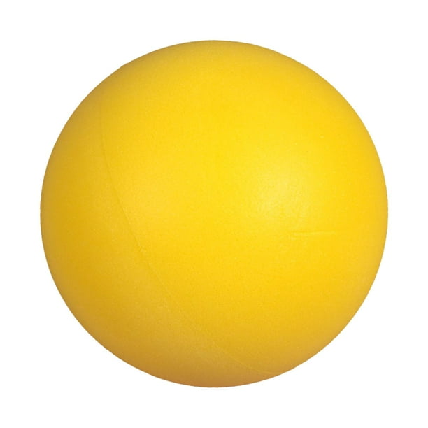 Pelota saltarina para niños, pelota de espuma de alta densidad, pelota de alto rebote para fiestas de adultos. amarillo