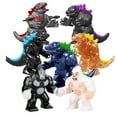 thumbnail image 2 of Godzillaes Movie Series Big Dinosaur Building Block MonsterKing Mini Animation Action Figures Model Toy Children's Gift 21, 2 of 6