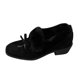 thumbnail image 1 of NECHOLOGY Botas Mujer Adulto Femenino Zapatos Botines mujer Botas de tobillo de tacón grueso con decoración de de gamuza sólida de felpa de invierno a la moda para mujer (Black, 8.5), 1 of 7