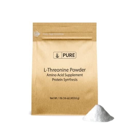 PURE ORIGINAL INGREDIENTS L-Threonine 1lb Essential Amino Acid, Dietary Supplement Powder