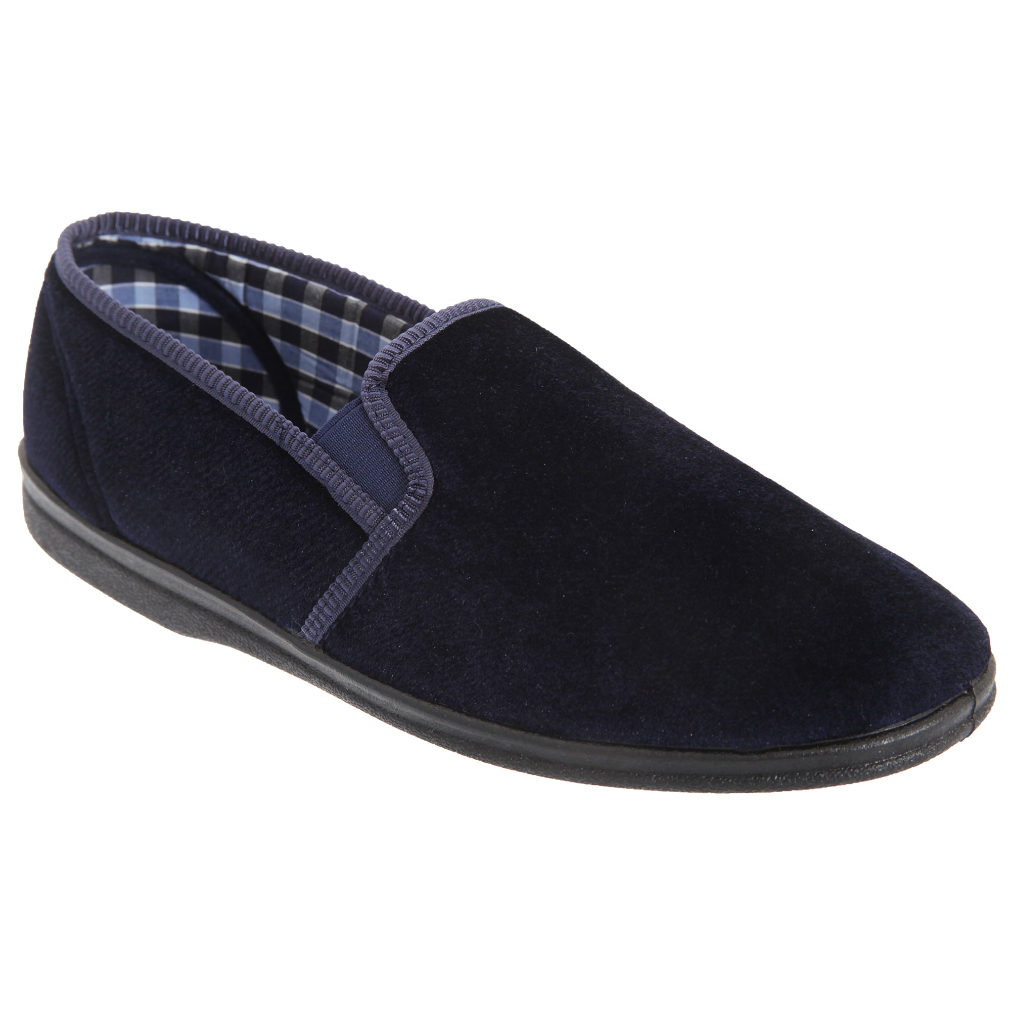 Mirak ANDY Mens Textile Velour Slip On Slippers Shoes Various Colours 