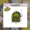 thumbnail image 4 of Mochila infantil, ideal para jardines de infancia, guarderías, correas ajustables, cremallera amigable con los niños 5, 4 of 5