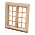 thumbnail image 1 of Miniature Window Pretend 1:12 Scale Furniture 16-Grid 1:12 Dollhouse, 1 of 8
