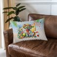 thumbnail image 3 of Devon Rex Hello Summer with Sunglasses and Surfboard Tropical Vibes Quilt Pillowcase Cat Lover Kitten Owner Gifts Throw Pillow Cover Bed Home Decor - 00007, 3 of 5