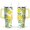 Yellow-19, variant on 40oz Yellow Lemon Pattern Stainless Steel Flip Straw Tumbler Spill Proof Travel Cup Double Wall Vacuum Insulated Coffee Mug with Top Handle