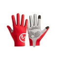 thumbnail image 2 of LSLJS Gants de Cyclisme Antidérapants Respirants pour Activités Extérieures Vélo Randonnée Pêche Gym Écran Tactile Compatibles Absorbant les Chocs Confortables Durables, 2 of 7