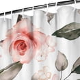thumbnail image 4 of Waterproof Pioneer Shower Curtain 36x72 Inch Polyester Unique Colorful Floral Shower Curtain for Bathroom Hotel Home Decor with 7 Plastic Hooks, 4 of 5