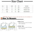 thumbnail image 3 of Jsaierl Womens Lace Bras Wireless Lift T-shirt Bras Seamless Padded Bralettes Elegant Everyday Full Figure Bras 2 Pack, 3 of 7