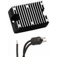 thumbnail image 2 of New 12V 19A Black Regulator Rectifier Compatible With Harley Davidson Motorcycle Sportster System 1986 1987 1988 1989 1990 By Part Numbers 7452384A XLH883D XLH883H XLH1200 XLS1000 XLX1000, 2 of 2