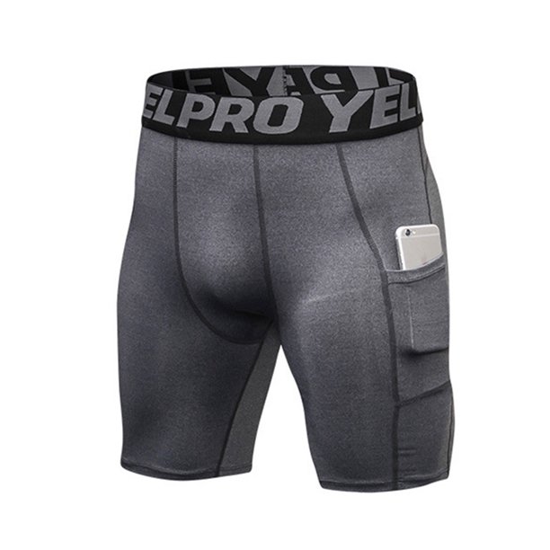 HiMONE Workout Gym Compression Shorts for Men Sliding Spandex