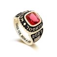 thumbnail image 3 of Mementos PJM Custom Men's Class Ring Sterling Silver for High School & College-Gold Plated-Elite, 3 of 6
