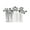 Navy Blue, variant on Faship Gorgeous Clear Crystal Mother Of Pearls Floral Hair Comb