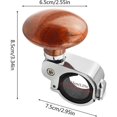 thumbnail image 3 of Volant pour une Direction Sans Effort - Simplifie les Manœuvres, Réduit la Douleur, Rotation à 360 Degrés, Convient à Divers Véhicules, 3 of 5