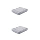 thumbnail image 3 of Caja de almacenamiento multifuncional Ounissouiy para cajón debajo del escritorio gris L 2piezas, 3 of 6
