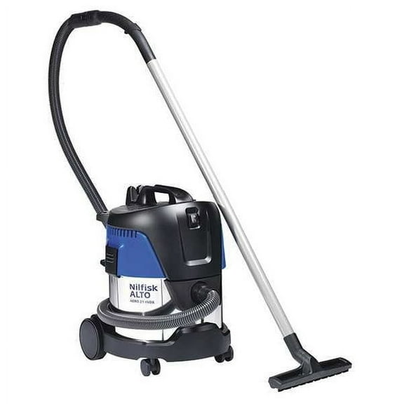 Nilfisk Aero, Shop Vacuum, 5 gal, PET, 3600 l/min, 1 1/2 hp 107406621