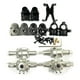 thumbnail image 1 of Carcasas de eje delantero y trasero Bewildely 14 Uds mecanizadas CNC de latón para 1/24 Rc FMS Kits de construcción modelo TYPE3, 1 of 6