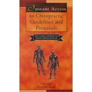 Angle View: Instant Access to Chiropractic Guidelines and Protocols, Used [Paperback]