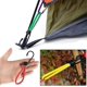thumbnail image 5 of 12 piezas al aire libre Camping Bungee tienda gancho hebilla cuerda correas paquete fijo superior elasticidad Rig Hook Rig Cord. Afortunado Sencillez, 5 of 5
