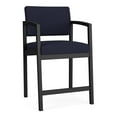 thumbnail image 1 of Pemberly Row Modern Fabric Hip Chair in Black/Open House Navy, 1 of 5