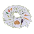 thumbnail image 1 of Tarjetas Aprendizaje educativo Imagen y tarjeta de palabras Flashcards Vegetal - Vegetal - 20 Piezas Zulema tarjetas flash de palabras, 1 of 8