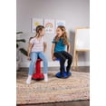 thumbnail image 4 of Schooled Adjustable Wobble Stool Flexible Seating Study Chair for Classrooms, Gray, 4 of 9