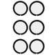 thumbnail image 1 of 6x Protectores de Lentes Cuerpo de Cámara Kits de Cubierta Protectora Adhesiva Tapa para Insta 360 ONE X2, 1 of 6