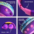 Kidz Bop Bluetooth Headphones for Kids HiDef Microphone & Speakers