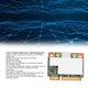 thumbnail image 4 of Mini Tarjeta De Red PCIe, Adaptador De Tarjeta De Red Inalámbrica Transmisión De Alta Velocidad Fácil Instalación 300Mbps 4.0 Para Computadora, 4 of 7