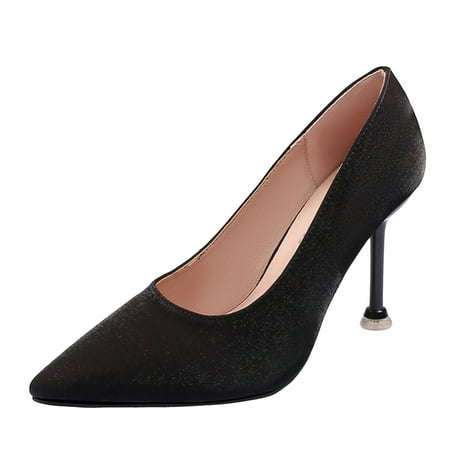 

Cathalem Logo Custom White Collar Office Women s Shoes Pointed Toe Stiletto Heels Black High Heels Shoes For Women Black 38