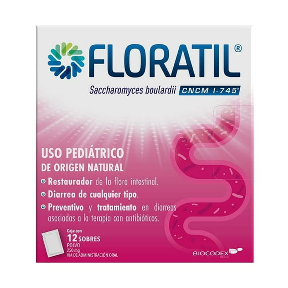 Floratil CNCM I-745 250 mg 12 sobres polvo