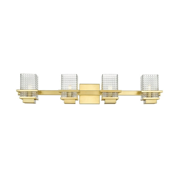 Innovations Lighting - Wellfleet - 4 Light Bath Vanity In Retro Style-6 Inches
