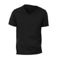 thumbnail image 3 of T-Shirt à Manches Courtes Col en V pour Hommes en Jersey, 3 of 4