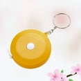 thumbnail image 2 of Kuyiluo Tape Measure Mini Mini Tape Measure Portable High Precision Tape Measure With Ring for Home Outdoor (Orange, 1.5m), 2 of 10