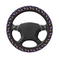 thumbnail image 3 of Haiem Cartoon Dinosaur Print Steering Wheel Cover 15 Inches for Women Men, Neoprene Anti-Slip Cute Car Steering Wheel Grip Wrap Car Accessories Protective Case Cover for Vehicle Truck SUV, 3 of 8