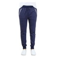 thumbnail image 1 of Men's Slim-Fit French Terry Jogger Sweatpants With Zipper Pockets, 1 of 3