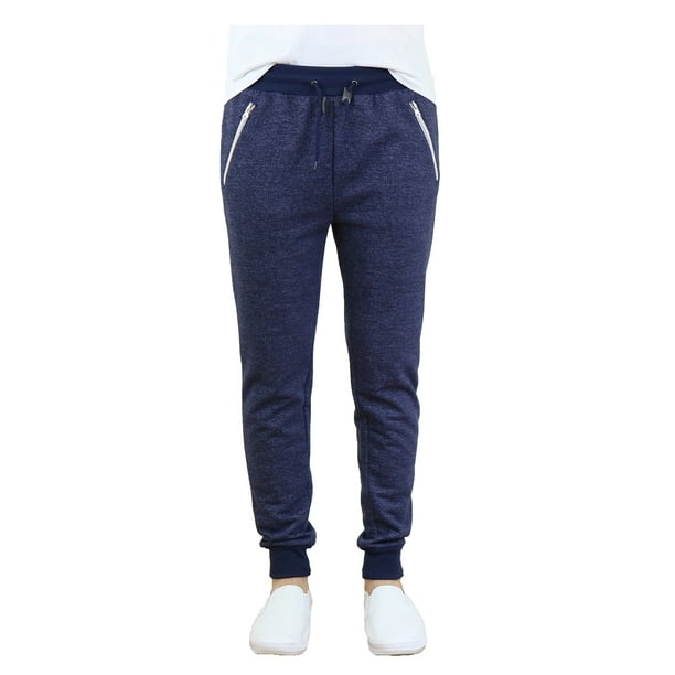 Galaxy by Harvic - Men's Slim-Fit French Terry Jogger Sweatpants With ...