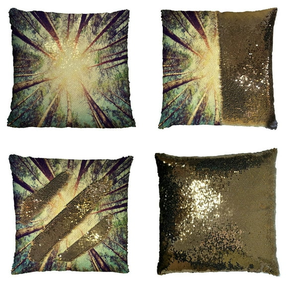 ECZJNT forest Pillow Case Home Decor Cushion Cover 16x16 Inch
