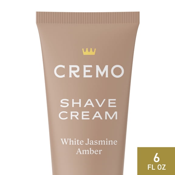 Cremo Women's Shave Cream, White Jasmine Amber Scent, 6 Fl Oz