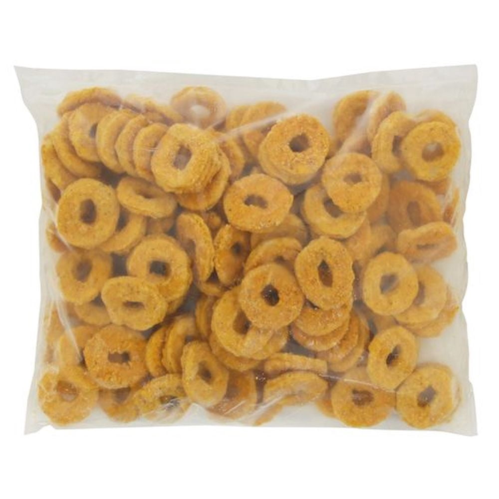 Brakebush Gold N Spice Chik N Hoops Breaded Chicken 5lbs (PACK OF 2)