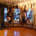 thumbnail image 5 of AKEGAMN Halloween Paper Lantern Folding Belt Beard Spider Bat Skeleton Props Pendant, 5 of 5