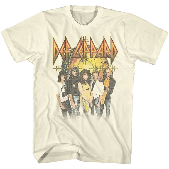 Def Leppard Splosion Men Natural Adult T-Shirt